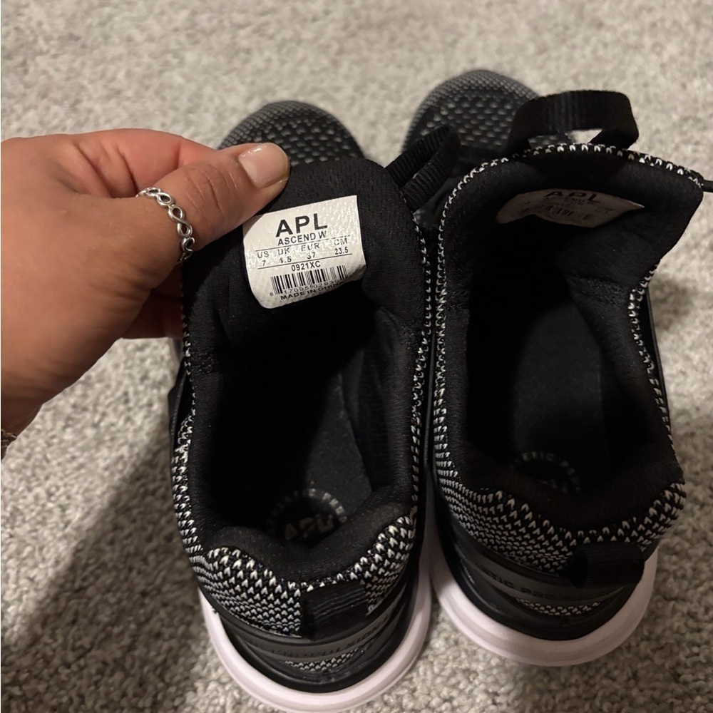 APL Athletic Shoes in Black and Women’s White - Picture 3 of 9
